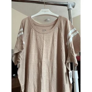 NWT Torrid Boatneck Varsity Jersey